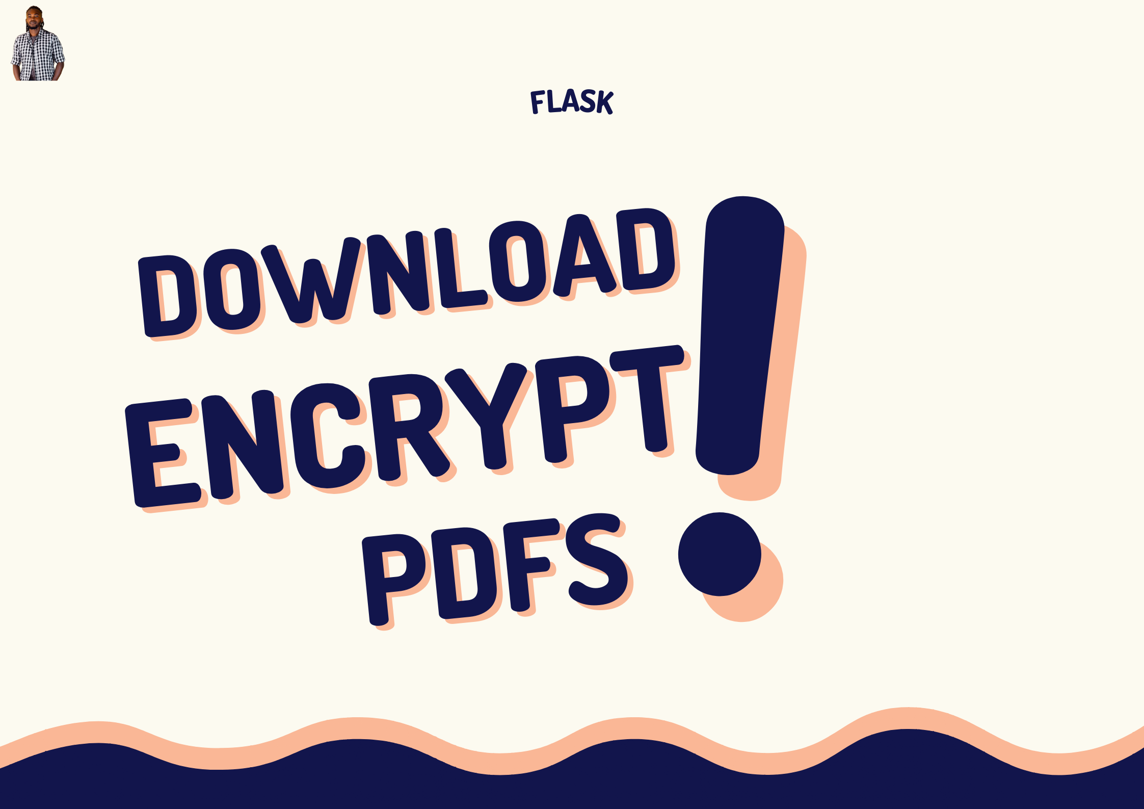 Download and Encrypt PDFs in Flask
